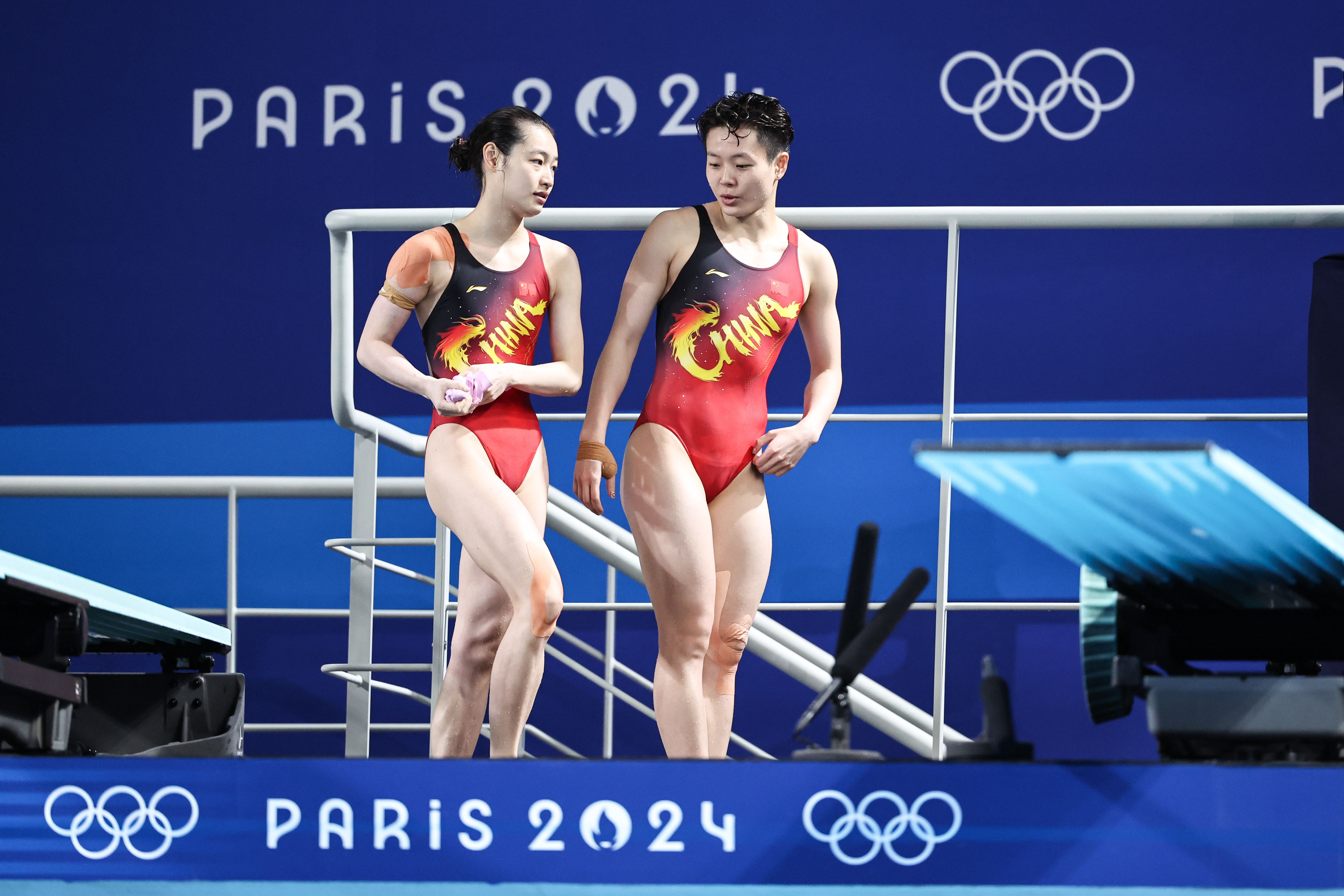 🥇第二金来了！陈艺文、昌雅妮夺得跳水女子双人3米跳板金牌